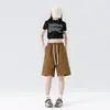Nuevos Shorts de Trabajo de Marca de Moda para Hombre Verano 2026 con Bolsillos Grandes, Shorts para Exteriores con Múltiples Bolsillos, Shorts de Color Sólido para Parejas