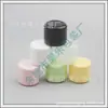 Frasco de crema negro 25ml, frasco de mascarilla facial rosa, frasco de boca ancha, frasco de mascarilla de barro transparente 25ml, frasco de plástico, frasco de esmalte de uñas