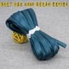 Accesorios de tira de borde para Cheongsam Cinta de satén china Hebilla hecha a mano Bordado de borde Satén de seda sin planchar Borde de Cheongsam Traje Tang