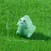 Producto Nuevo Transfronterizo Cerdo Mini Lindo Caracol Figuras de Animalitos Pequeños Paisaje Micro Decoraciones DIY Adornos de Escritorio