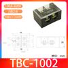 Fornecimento directo (TBC-1002)(100A 2P) bloco terminal de bloco terminal retardante de chama de placa terminal fixo.