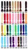 Láser Seda Oro Seda Trenza Sucia Trenza Grande Peluca Trenzada Seda Oro Mixto Trenza Grande Gruesa Color Degradado Seda Oro Trenza Grande en stock