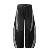Calça Jeans Lavada Pesada Reta Esportiva Wide-Leg Casual Magic Bear American High Street Ro para Homens e Mulheres
