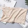 Sujetador de encaje tipo wrap especial de verano para mujer, Sujetador push-up anti-exposición, Sujetador de encaje de una sola línea, Top interior de tubo para usar debajo, Sin tirantes