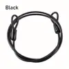 Cerradura con Código de Descuento, Cable de Acero Recubierto de Goma, Ropa para Coche, Cuerda Antirrobo para Equipaje, Tendedero Exterior, Candado para Bicicleta, Cable de Acero