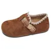 Zapatos de Moda Estilo Birkenstock con Tacón Oculto y Punta Cerrada para Mujer, Nuevo Modelo 2026, Primavera y Otoño, Zapatos Casuales Versátiles que Combinan Bien con Faldas