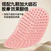 Novo tapete de acupressão de silicone sólido e líquido para uso doméstico, tapete de massagem para pés de funcionamento ultralento, tapete de massagem para meridianos dos pés espessado