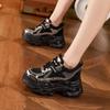 Zapatos de Papá de Suela Gruesa Estilo Europeo para Aumentar la Altura para Mujeres, Nuevos Zapatos Deportivos Casuales Transpirables Versátiles para Mujer Otoño 2026