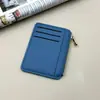 Em Estoque Porta-Cartões Multifuncional com Zíper Grande Capacidade Ultra Fino Porta-Cartões Armazenamento Conveniente Múltiplos Compartimentos para Cartões Porta-Moedas