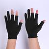 Luvas Esportivas de Nylon Sem Dedos Luvas de Meio Dedo para Entrega, Embalagem, Pesca, Colheita, Faltando Dois ou Cinco Dedos, Luvas Sem Dedos para Fitness