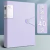 A4 armazenamento de dados livro documento transparente bolso escritório exame papel exame gravidez exame caso armazenamento terminando este livro atacado