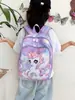 Nova Mochila Escolar para Jardim de Infância Menina Desenho Animado Unicórnio Fofo Mochila de Estudante Leve Grande Capacidade Mochila Infantil