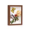 Marco de Fotos Hueco Desmontable de Vidrio Real Transfronterizo Muñeca de Flores Secas Sencilla Caja Sorpresa Exhibición DIY Almacenamiento Marco de Fotos