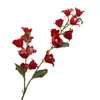 Campanilla de Viento Individual Transfronteriza Lirio del Valle Artificial Colgante Boda Salón de Bodas Techo Decoración Floral Paisajismo Exterior Flores Colgantes