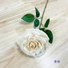 Arranjo de flores artificiais de flanela grande, cascata de rosas, decoração para casa, decoração de interiores, conjunto de salão de casamento, flores