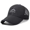 Gorra nueva de verano para hombre, de secado rápido, transpirable, para exteriores, con protección solar, gorra deportiva para correr, gorra de béisbol para hombre