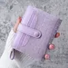 Carteira Feminina Curta Macaron Transfronteiriça, Estilo Coreano, Padrão Crocodilo, Múltiplos Compartimentos para Cartão, Versátil para Uso Diário, Carteira Feminina Fresca e Estilosa