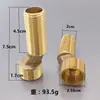Atacado Cobre 60-75 Longo Perna Curva Chuveiro de Banho Canto Encaixe Parafuso Excêntrico Estendido Extensão de Chuveiro Canto Curvo