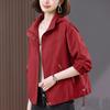 [Buke] Chaqueta con capucha de ocio italiano Hangzhou en Otoño 24