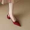 Sapatos Profissionais Pequena Fragrância Estilo Elegante Petite Celebridade da Internet Novo Estilo 2026 Faz Você Parecer Mais Alto Aumenta a Altura Confortáveis Impermeáveis Frescos Sapatos de Salto Único Feminino