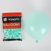 Macaroon Candy Color 5/10/12 Polegada Balão Decoração de Festa de Aniversário Balão Confissão Balão Forma de Casamento