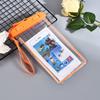 Funda impermeable luminosa para teléfono móvil, transparente, de PVC fluorescente, resistente al agua, para natación, deriva y buceo, venta al por mayor