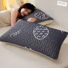 Funda de almohada refrescante de verano funda para núcleo de almohada funda de almohada toalla de almohada juego de par de fundas de almohada juego de una pieza para una persona funda de almohada de látex