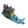 Máquina de Coser Plana Modelo Nuevo Pie Prensatelas Rodillo de Plástico de Teflón para Borde Derecho SP-18 con Tope de Borde Cuchilla Pie Prensatelas Transfronterizo
