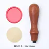 Cabeza de Cobre en Blanco para Sello de Cera con Mango de Palo de Rosa, en Stock, Cabeza de Sello en Blanco para Exportación, Material para Sello de Cera