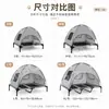 Cama de Ferro Forjado para Animal de Estimação Removível à Prova d'Água com Tenda de Teto, Cama de Acampamento para Cachorro Suspensa, Personalizada, Transfronteiriça, para Uso Externo