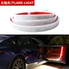 Luz de streamer para porta de carro LED super brilhante luz de boas-vindas ao abrir a porta flash luz de advertência barra de luz decorativa fita de luz modificação anti-colisão traseira de carro