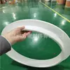 Tamaño grande tamaño grande funda protectora de fibra de vidrio rellena de PTFE junta de carcasa F4 de fibra de vidrio