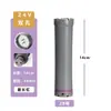 24V Varillas para Permanente Caliente Ultra-Largas de Agujero Único, Doble Agujero, 14cm, Máquina de Permanente Digital, Varillas para Peluquería