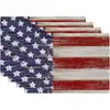 Camino de mesa American Independence Day Transfronterizo, Decoración de Atmósfera Festiva, Mantel de Mesa de Cocina, Cubierta para Mueble de TV, Mantel para Mesa de Entrada