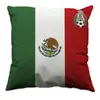 Cojín Personalizable Impreso por Ambos Lados Copa Mundial 2026 EE. UU. Canadá México Habitación Mesita de Noche Siesta Respaldo Funda de Almohada de Regalo
