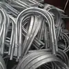 Abrazadera en forma de U galvanizada por inmersión Accesorios de alimentación Abrazadera especial para poste de servicio público Tubería de poste de servicio público Soporte de pesaje para poste de servicio público Grillete en U