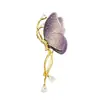 Broche Borboleta Bordado para Mulheres, Alto Padrão, Luxo Acessível, Lapela Prensada de Nicho para Roupas, Fivela de Cintura Anti-Exposição, Broche, Corsage de Joia
