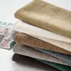 Tela de chenilla para sofá, Tela gruesa de color sólido, Funda de terciopelo para sofá, Tela para cojines, Venta al por mayor de fabricante en stock
