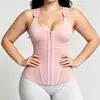 17 Barbatanas Europeu Americano Transfronteiriço Aperto Abdominal Cinta Modeladora Levanta Quadril Modelagem Corporal Emagrecimento Colete Modelador Body