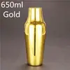 Exportação transfronteiriça Francês de dois estágios Shaker Shaker Shaker aço inoxidável Shaker 650ml