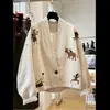 Nueva Colección de Otoño: Chaqueta Corta de Algodón de Gama Alta, Excepcionalmente Exquisita y Deslumbrantemente Hermosa con Bordado Intrincado