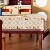 Mantel Estilo Vintage 2026 Modelo Nuevo, Lujo Ligero, Sensación de Alta Gama, Impermeable, Resistente al Aceite, Lavable, Resistente al Calor, Mantel para Mesa de Comedor, Tapete para Mesa de Café