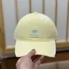 Boné de Baseball Original Lavado Estilo Coreano com Estampa de Letras, Top Profundo, Aba Macia para Homens, Boné Simples Estilo Streetwear Americano com Bico de Pato para Mulheres