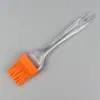 Ferramentas de Confeitaria Cabo Transparente Pincel de Silicone Pincel Separador de Óleo de Silicone Cabo de Cristal Pincel Grande para Assar Pincel para Churrasco
