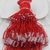 Colgante de Cuerda de Ocho Bolas Cordón para Colgar Cordón de Collar Tejido a Mano Cordón para Colgar Jade Accesorios para Joyería DIY Cuerda Roja Venta al por Mayor
