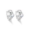 Pendientes de moissanita para mujer, de plata de ley S925, con hebilla para oreja, a juego, nuevos y modernos pendientes de moda, pendientes coreanos con gancho para oreja.