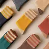 Calcetines de Felpa Gruesos, Calientes y Forrados para Otoño e Invierno, de Caña Media y Largos para Hombres y Mujeres, Diseño de Tres Rayas, Venta al por Mayor desde Zhuji, Calcetines de Felpa de Invierno
