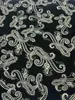 Tela satinada lisa estampada para vestidos de mujer, camisas, pantalones, accesorios, tela floral para hacer ropa