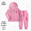 [Una generación de cabello] tres letras primavera y otoño ropa de bebé ropa infantil traje doble traje deportivo de vitalidad