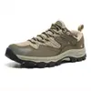 Zapatos de senderismo para parejas de gran tamaño transfronterizos de malla transpirable para camping todoterreno zapatos de senderismo de suela blanda zapatos deportivos profesionales para exteriores para mujer